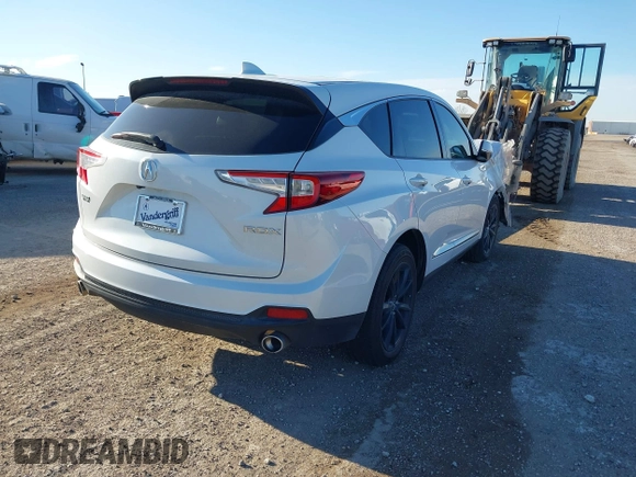 2021 Acura RDX with VIN 5J8TC1H32ML013671, listed as a IAAI auction lot 41360122 with 44,211 mi miles and . Bid and sale history available at carsss.com. Image 4.