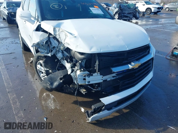 2021 Chevrolet Blazer LT with VIN 3GNKBBRA0MS530162, listed as a IAAI auction lot 41629486 with 52,497 mi miles and . Bid and sale history available at DreamBid. Image 6.