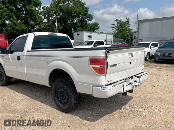 2012 Ford F-150 XL with VIN 1FTPF1CF1CKE39185, listed as a Copart auction lot 59417685 with 225,024 mi miles and Clean title. Bid and sale history available at DreamBid. Image 3.