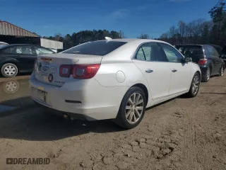 2015 Chevrolet Malibu LTZ with VIN 1G11F5SL5FF265485, listed as a Copart auction lot 46677085 with 98,088 mi miles and Salvage Title. Bid and sale history available at carsss.com. Image 3.