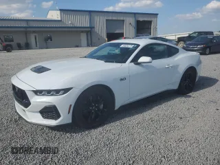 2024 Ford Mustang GT with VIN 1FA6P8CF0R5425521, listed as a Copart auction lot 54834275 with 14,595 mi miles and Salvage title. Bid and sale history available at DreamBid. Image 1.