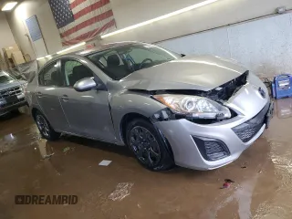 2011 Mazda Mazda3 i Sport with VIN JM1BL1UF2B1900917, listed as a Copart auction lot 50992075 with 131,166 mi miles and Salvage Title. Bid and sale history available at carsss.com. Image 4.