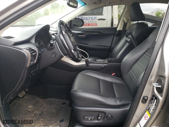 2016 Lexus NX 200t with VIN JTJBARBZXG2075757, listed as a Copart auction lot 50928073 with 99,594 mi miles. Bid and sale history available at carsss.com. Image 7.