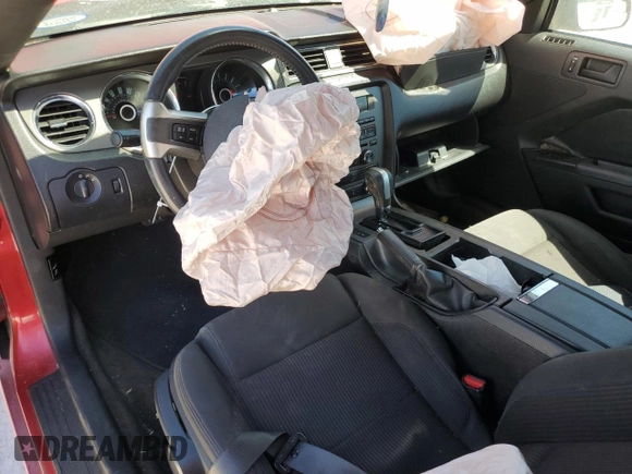 2013 Ford Mustang V6 with VIN 1ZVBP8EM9D5217390, listed as a Copart auction lot 50158865 with 128,928 mi miles and Salvage title. Bid and sale history available at DreamBid. Image 8.