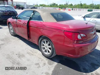 2008 Chrysler Sebring Touring with VIN 1C3LC55R68N619956, listed as a IAAI auction lot 42027582 with 132,870 mi miles and . Bid and sale history available at DreamBid. Image 3.