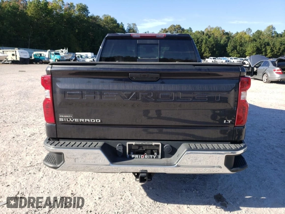2022 Chevrolet Silverado 1500 LT with VIN 1GCPDDEK1NZ570127, listed as a Copart auction lot 75916724 with 87,646 mi miles and Salvage Title. Bid and sale history available at DreamBid. Image 6.