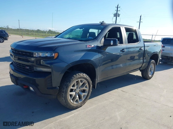 2019 Chevrolet Silverado 1500 LT Trail Boss with VIN 1GCPYFEDXKZ238586, listed as a IAAI auction lot 40383133 with 107,942 mi miles. Bid and sale history available at carsss.com. Image 2.