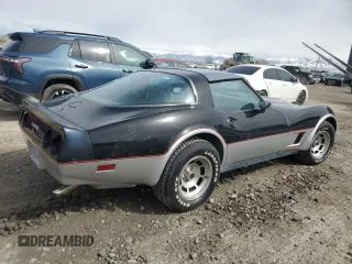 1981 Chevrolet Corvette with VIN 1G1AY8761BS408237, listed as a Copart auction lot 49886275 with 50,978 mi miles and Clean Title. Bid and sale history available at carsss.com. Image 3.