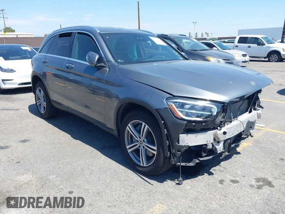 2022 Mercedes-Benz GLC 300 with VIN W1N0G8DB7NV331330, listed as a IAAI auction lot 42396553 with Not provided miles and . Bid and sale history available at DreamBid. Image 1.
