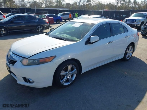 2012 Acura TSX Tech Pkg with VIN JH4CU2F67CC016058, listed as a IAAI auction lot 41804368 with 213157 miles. Bid and sale history available at carsss.com. Image 2.