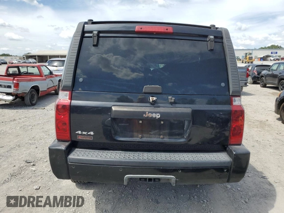 2006 Jeep Commander with VIN 1J8HG48K96C293473, listed as a Copart auction lot 70636554 with 240,013 mi miles and Salvage Title. Bid and sale history available at carsss.com. Image 6.