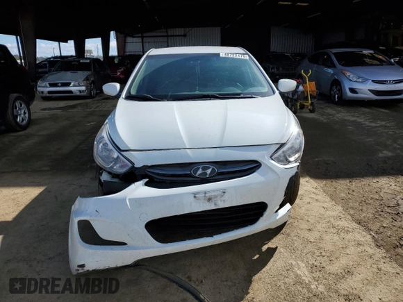 2017 Hyundai Accent SE with VIN KMHCT4AEXHU194381, listed as a Copart auction lot 48722175 with 143,988 mi miles and Salvage Title. Bid and sale history available at carsss.com. Image 5.