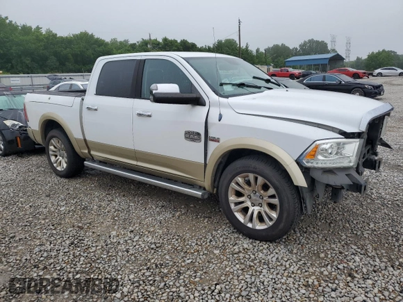 2013 Ram 1500 Laramie Longhorn with VIN 1C6RR7PT0DS647022, listed as a Copart auction lot 58047165 with 258,753 mi miles and Salvage title. Bid and sale history available at DreamBid. Image 4.