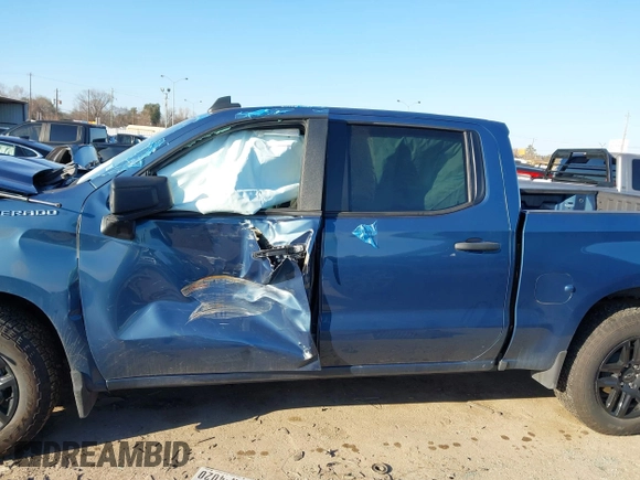 2024 Chevrolet Silverado 1500 Custom with VIN 1GCPDBEK4RZ220064, listed as a IAAI auction lot 41626797 with Not Provided miles and . Bid and sale history available at DreamBid. Image 14.