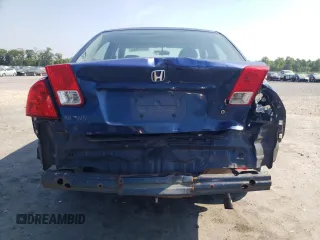 2004 Honda Civic LX with VIN 2HGES16694H612086, listed as a Copart auction lot 59520554 with 112,970 mi miles and Salvage Title. Bid and sale history available at DreamBid. Image 6.