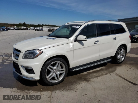 2013 Mercedes-Benz GL-Class GL 550 with VIN 4JGDF7DEXDA262716, listed as a Copart auction lot 50136435 with 168,182 mi miles and Salvage Title. Bid and sale history available at carsss.com. Image 1.
