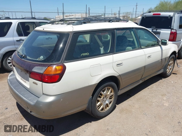 2003 Subaru Legacy Outback with VIN 4S3BH895937640718, listed as a IAAI auction lot 42808428 with 127,318 mi miles and . Bid and sale history available at DreamBid. Image 4.