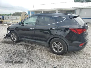 2017 Hyundai Santa Fe 2.4L with VIN 5NMZU3LB7HH052263, listed as a Copart auction lot 57065895 with 117,488 mi miles and Salvage title. Bid and sale history available at DreamBid. Image 2.