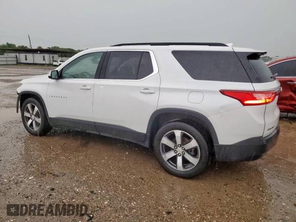 2019 Chevrolet Traverse LT z VIN 1GNERHKW8KJ181381, wystawiony jako Copart lot #60486315 z przebiegiem 222 042 mil mil oraz Szkoda całkowita • Salvage title. Historia ofert i sprzedaży dostępna na DreamBid. Obrazek 2.