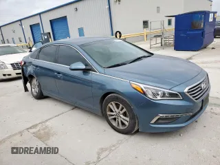2015 Hyundai Sonata SE z VIN 5NPE24AF9FH218623, wystawiony jako Copart lot #54790085 z przebiegiem 73 208 mil mil oraz Szkoda całkowita • Salvage title. Historia ofert i sprzedaży dostępna na DreamBid. Obrazek 4.