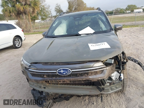 2025 Subaru Forester Limited z VIN JF2SLDRC1SH484884, wystawiony jako IAAI lot #41590511 z przebiegiem 4 933 mil mil oraz . Historia ofert i sprzedaży dostępna na DreamBid. Obrazek 12.
