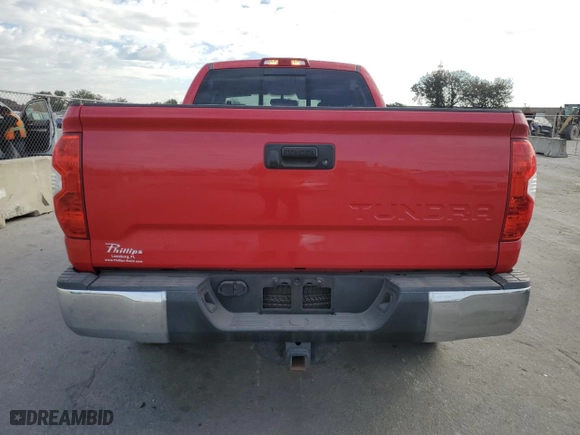 2015 Toyota Tundra 2WD Truck SR with VIN 5TFRM5F17FX086125, listed as a Copart auction lot 83559644 with 63,106 mi miles and Salvage Title. Bid and sale history available at carsss.com. Image 6.