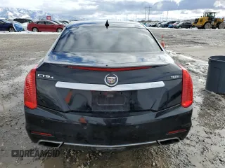 2014 Cadillac CTS Luxury AWD with VIN 1G6AX5S38E0160464, listed as a Copart auction lot 45675495 with 132,439 mi miles and Salvage Title. Bid and sale history available at DreamBid. Image 6.