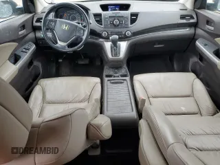 2013 Honda CR-V EX-L with VIN 5J6RM3H75DL003893, listed as a Copart auction lot 51090805 with 147,785 mi miles and Salvage Title. Bid and sale history available at DreamBid. Image 8.