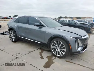 2023 Cadillac LYRIQ RWD Luxury z VIN 1GYKPMRK7PZ000805, wystawiony jako Copart lot #59610415 z przebiegiem 17 099 mil mil oraz Szkoda całkowita • Salvage title. Historia ofert i sprzedaży dostępna na DreamBid. Obrazek 4.