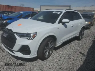 2022 Audi Q3 S line Premium Plus with VIN WA1EECF3XN1054167, listed as a Copart auction lot 49963965 with Not provided miles and Salvage title. Bid and sale history available at DreamBid. Image 1.