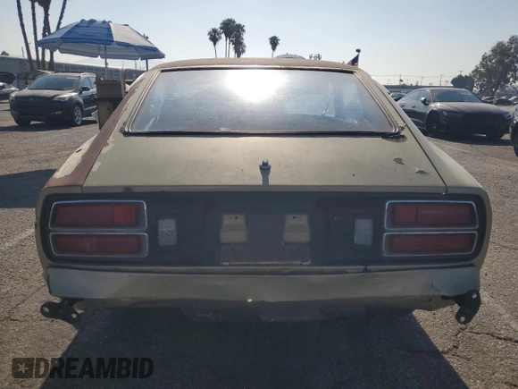 1978 Datsun 280ZX z VIN HLS30441025, wystawiony jako Copart lot #59399775 z przebiegiem Nie podano mil oraz Czysty tytuł • Clean title. Historia ofert i sprzedaży dostępna na DreamBid. Obrazek 6.