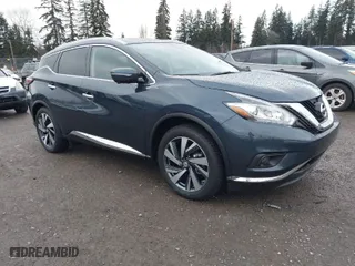 2015 Nissan Murano Platinum with VIN 5N1AZ2MH3FN200447, listed as a IAAI auction lot 41488023 with 4,649 mi miles. Bid and sale history available at carsss.com. Image 1.
