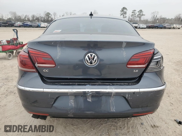 2013 Volkswagen CC VR6 Lux with VIN WVWHU7AN9DE508793, listed as a Copart auction lot 45765715 with 165,897 mi miles and Salvage Title. Bid and sale history available at carsss.com. Image 6.