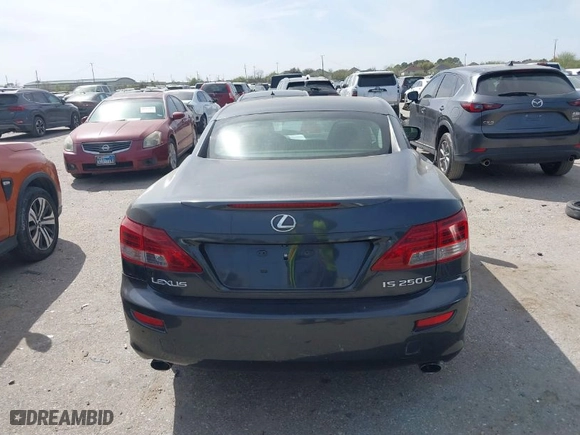2010 Lexus IS 250C with VIN JTHFF2C23A2506394, listed as a IAAI auction lot 41796011 with 1 miles. Bid and sale history available at carsss.com. Image 16.