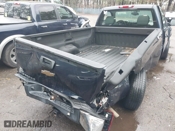 2008 Chevrolet Silverado 1500 Work Truck with VIN 1GCEC14C08Z106821, listed as a IAAI auction lot 41803709 with 68,334 mi miles. Bid and sale history available at carsss.com. Image 8.