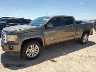 2016 GMC Canyon 2WD SLE with VIN 1GTG5CE38G1110481, listed as a Copart auction lot 65950874 with 82,335 mi miles and Salvage Title. Bid and sale history available at carsss.com. Image 1.