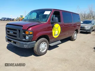 2011 Ford Econoline Passenger XL with VIN 1FBNE3BL3BDA44686, listed as a IAAI auction lot 41987064 with 76,116 mi miles. Bid and sale history available at carsss.com. Image 2.