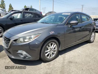 2016 Mazda 3 i Touring with VIN JM1BM1L7XG1333886, listed as a Copart auction lot 54007395 with 97,370 mi miles and Salvage title. Bid and sale history available at DreamBid. Image 1.