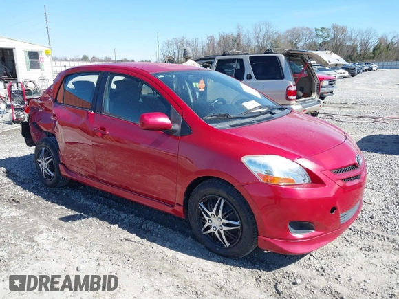 2007 Toyota Yaris with VIN JTDBT923171130563, listed as a IAAI auction lot 38763237 with 180,320 mi miles. Bid and sale history available at carsss.com. Image 1.