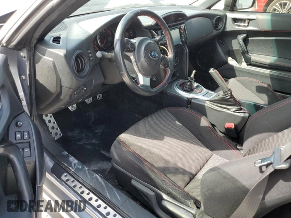 2017 Subaru BRZ Premium with VIN JF1ZCAB1XH9605733, listed as a Copart auction lot 76825584 with 28,013 mi miles and Salvage Title. Bid and sale history available at carsss.com. Image 8.