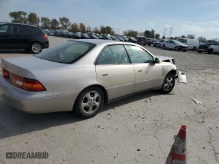 1998 Lexus ES 300 Luxury Sport Sdn with VIN JT8BF28G1W5016867, listed as a Copart auction lot 78451244 with 0 mi miles and Salvage Title. Bid and sale history available at carsss.com. Image 3.