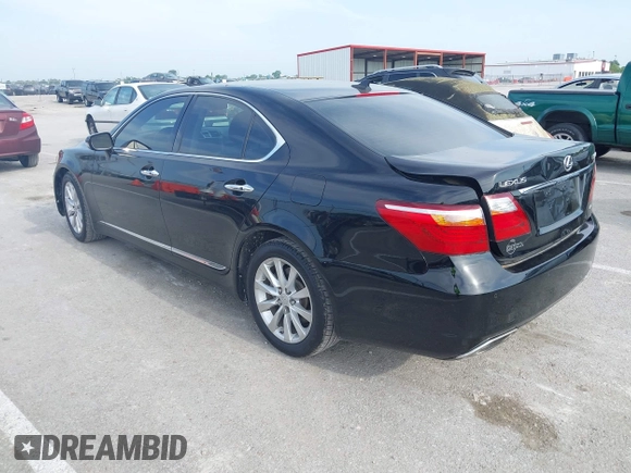 2011 Lexus LS 460 with VIN JTHCL5EF9B5009539, listed as a IAAI auction lot 42279135 with 160,081 mi miles and . Bid and sale history available at DreamBid. Image 3.