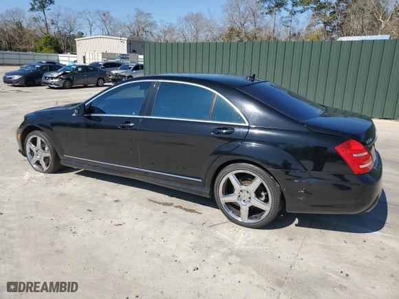2013 Mercedes-Benz S-Class S 550 with VIN WDDNG7DB5DA500571, listed as a Copart auction lot 48020875 with 87,481 mi miles and Salvage Title. Bid and sale history available at carsss.com. Image 2.