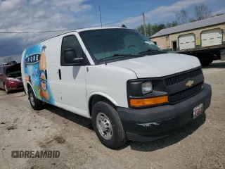 2017 Chevrolet Express Cargo Van with VIN 1GCZGHFG0H1179264, listed as a Copart auction lot 53999005 with 0 mi miles and Clean Title. Bid and sale history available at carsss.com. Image 4.