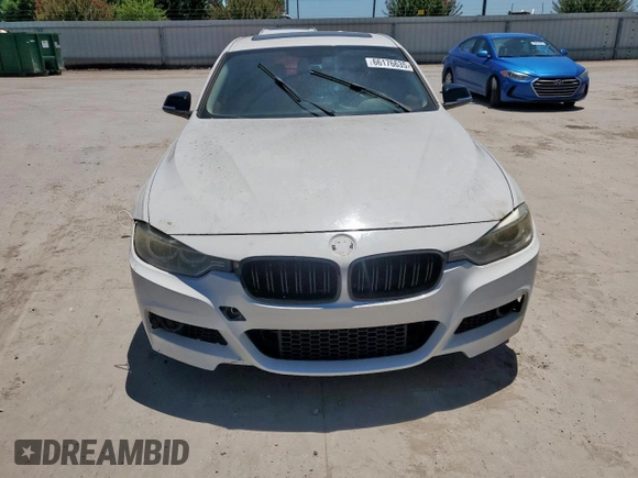 2013 BMW 3 Series 328i with VIN WBA3A5C59DF355537, listed as a Copart auction lot 66176635 with 153,500 mi miles and Clean title. Bid and sale history available at DreamBid. Image 5.