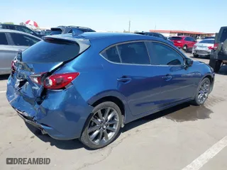 2018 Mazda Mazda3 5-Door Grand Touring with VIN 3MZBN1M31JM201468, listed as a IAAI auction lot 41975539 with 78,438 mi miles. Bid and sale history available at carsss.com. Image 4.