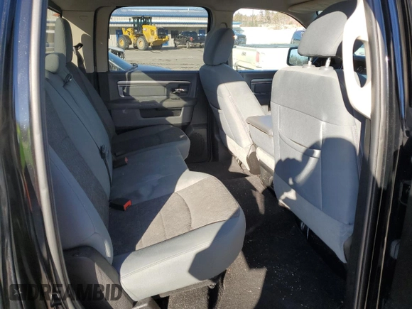 2019 Ram 1500 Classic Lone Star with VIN 1C6RR7LT9KS691099, listed as a Copart auction lot 41899445 with 153,657 mi miles and Salvage Title. Bid and sale history available at carsss.com. Image 10.