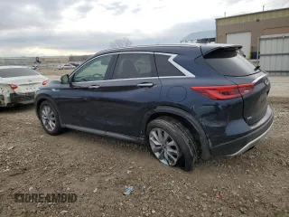 2019 Infiniti QX50 Pure z VIN 3PCAJ5M33KF146271, wystawiony jako Copart lot #86974254 z przebiegiem 56 258 mil mil oraz Szkoda całkowita • Salvage title. Historia ofert i sprzedaży dostępna na DreamBid. Obrazek 2.