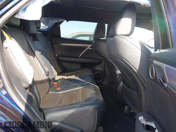 2017 Lexus RX with VIN 2T2BGMCA6HC018631, listed as a IAAI auction lot 41626914 with 147,359 mi miles. Bid and sale history available at carsss.com. Image 8.