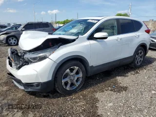 2019 Honda CR-V EX-L with VIN 2HKRW1H82KH510667, listed as a Copart auction lot 56022625 with 36,099 mi miles and Clean title. Bid and sale history available at DreamBid. Image 1.